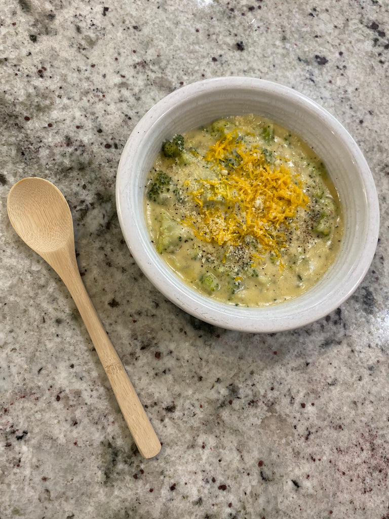soup season begins with broccoli cheese