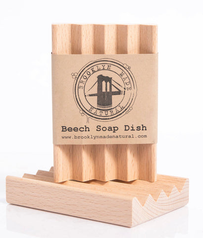 Beech Wood Soap Dish 4"